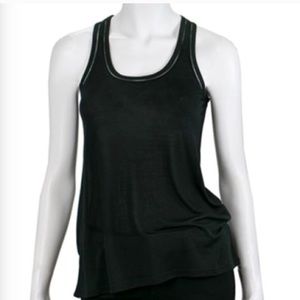 VINCE ladder stitch insert tank top