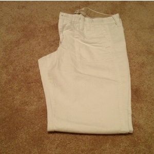 Banana Republic White Pants