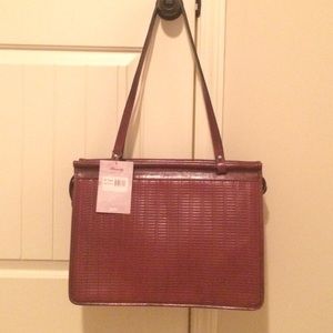 Jack George's genuine leather laptop bag