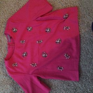 Francesca's jeweled shirt