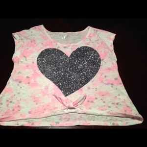 Justice shirt size 20