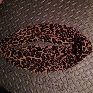 Cheetah infinity scarf