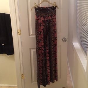 Patterned Palazzo Pants