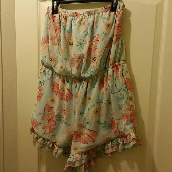 Forever 21 floral romper