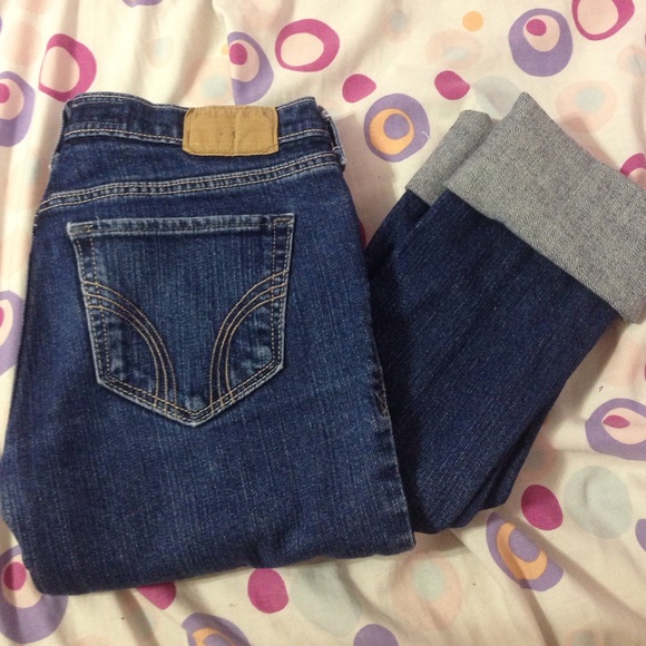 Low rise skinny jeans