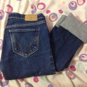 Low rise skinny jeans