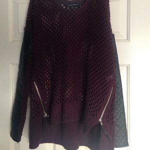 Rock and republic maroon sweater