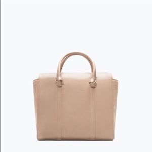 NWOT Zara bag - nude