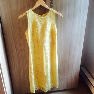 Banana Republic lace overlay cocktail dress