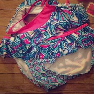 Lilly for Target Girls XL My Fans Bikini