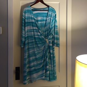 LAST MARKDOWN! - Calvin Klein faux wrap dress