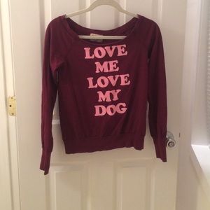 Juicy Couture Long sleeve graphic tee/sweatshirt