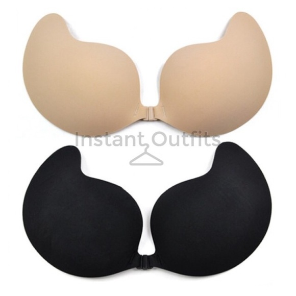 Featherlite sticky bra adhesive bra backless