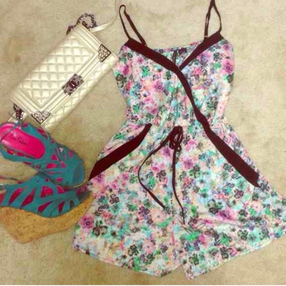 Floral Romper