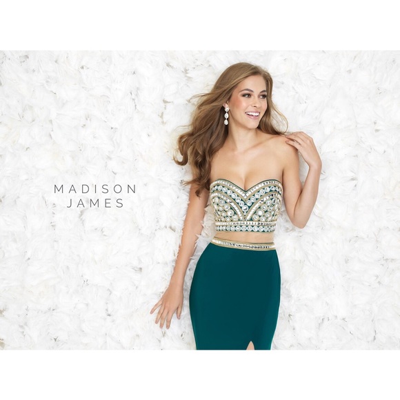Madison James Style 15-168 Prom Dress - Picture 3 of 4