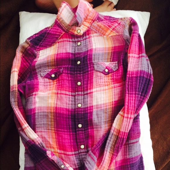 XS American Eagle Outfitter plaid flannel $18