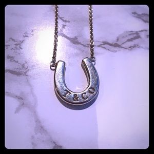 Tiffany & Co. horseshoe necklace lucky