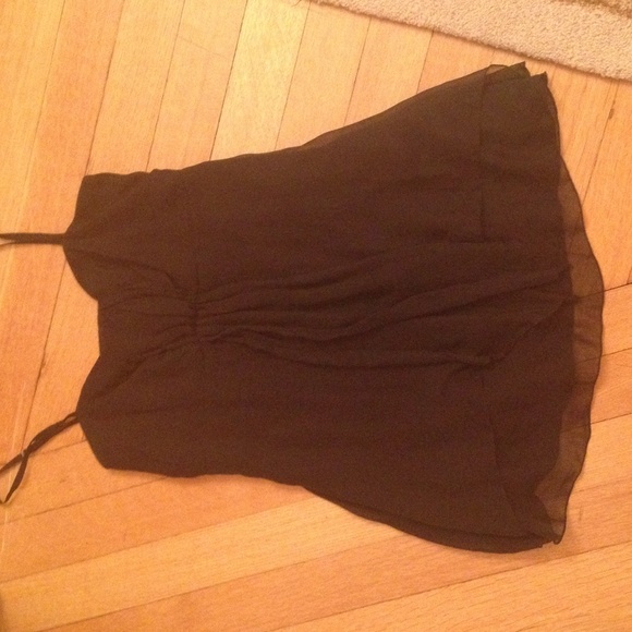 Black spaghetti strap shirt