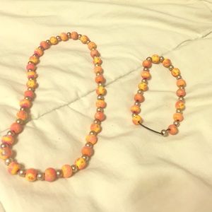 necklace and braclet set