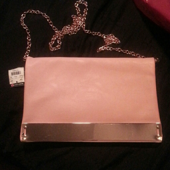 Light pink cross over purse