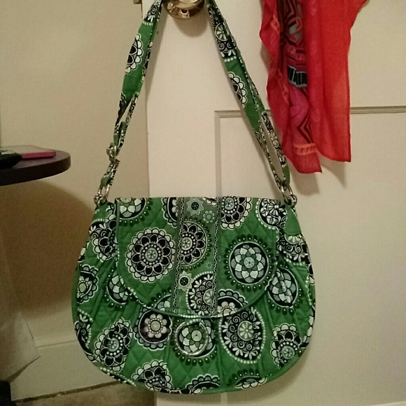 Vera Bradley green bag