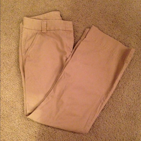 Jcrew tan slacks