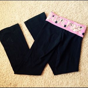 VS PINK boot cut leggings