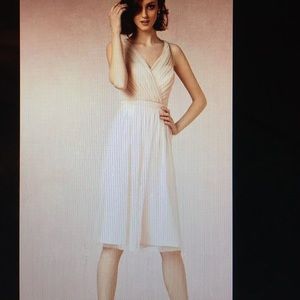 BHLDN BRIDESMAID dress in blush