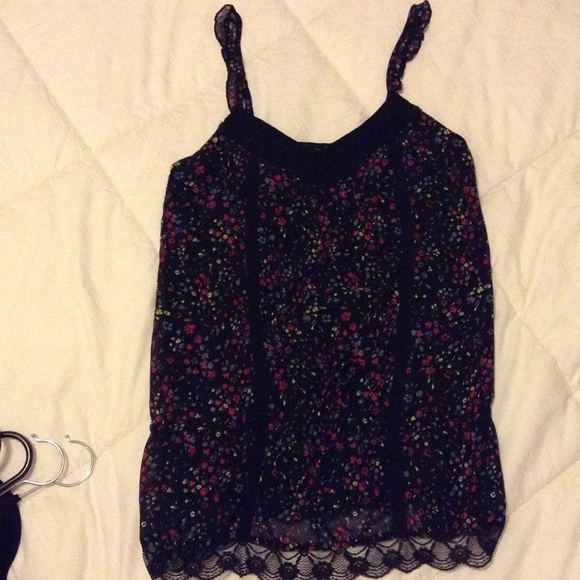 Sheer Floral Tank
