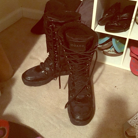 Coach Shoes - Coach winter snow boots