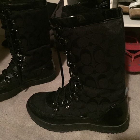 Coach winter snow boots - Picture 2 of 2