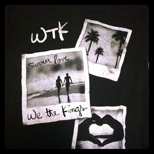 We The Kings concert tee