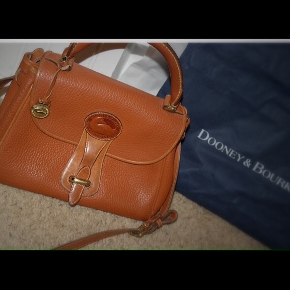 All leather vintage dooney and bourke