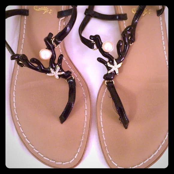 Miss Trish for Target black sandals