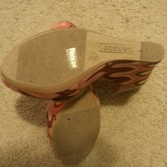 Colorful Platform Sandals - Picture 3 of 3