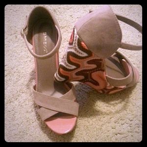 Colorful Platform Sandals