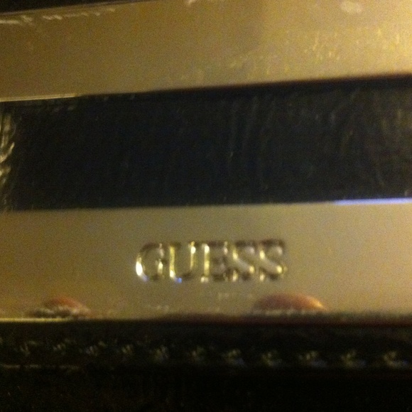 Guess black purse