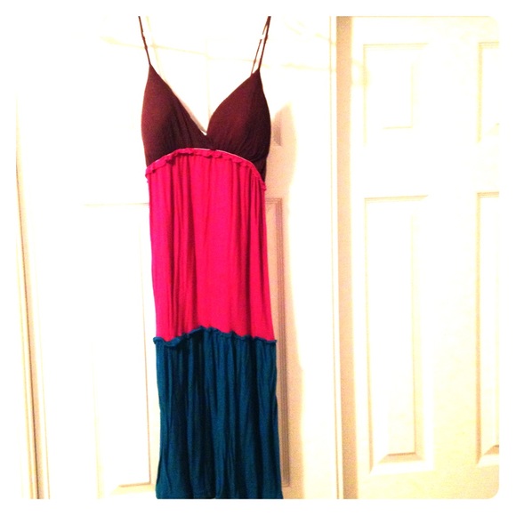 ✨SOLD✨ Tri-tone Summer Dress