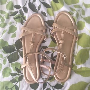 🚫SOLD🚫J. Crew Gold Sandals