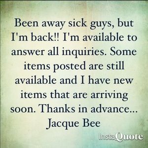 To All Clients And Potential Clients!!