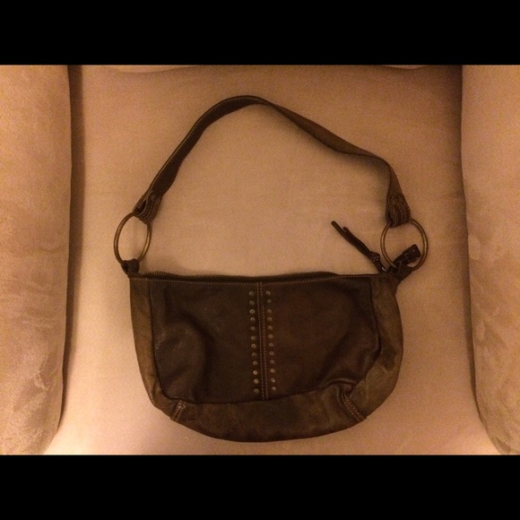 Wilsons Brown Leather hobo bag.