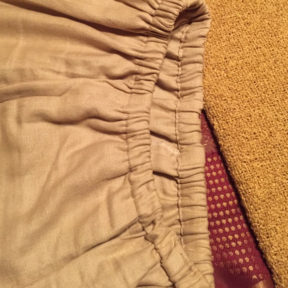 Custom Made Linen Capris - Picture 3 of 3