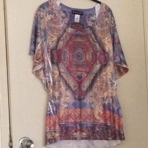 Multi Color Top w/Pattern