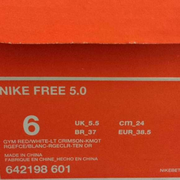 nike womens 5.0 free