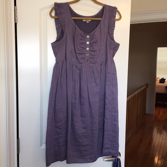 Burberry linen dress