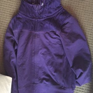 Purple lululemon zip up