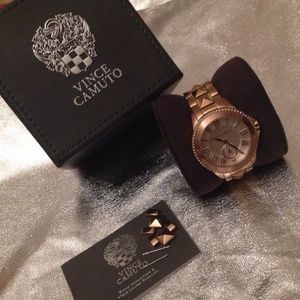 Gold Vince Camuto Watch