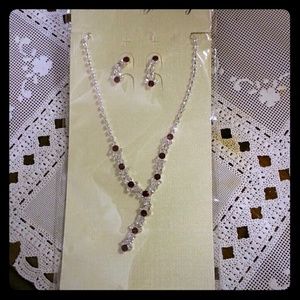 Beautiful red Jewelry set