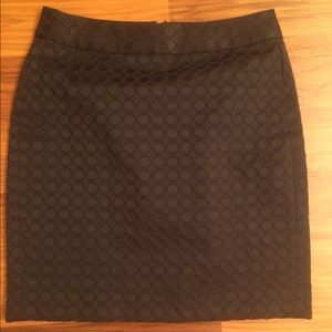 Navy Banana Republic skirt