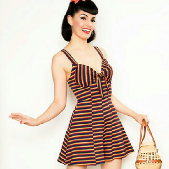 SOLD Bernie Dexter BLUE romper size S